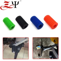 motorcycle accessories universal foot operated left shift lever foot pedal toe nail covered in silicone