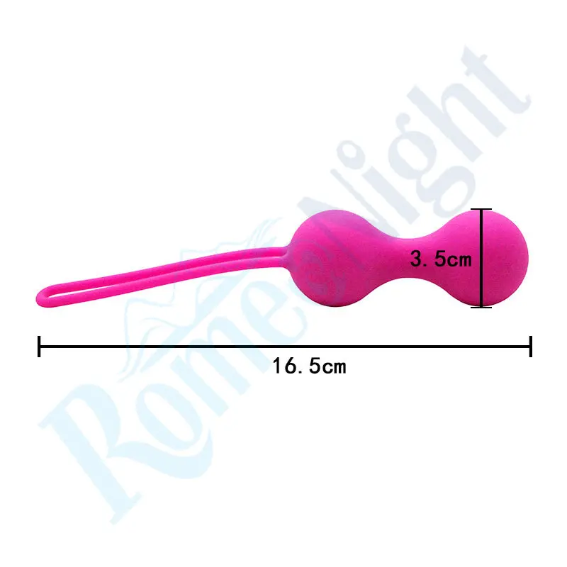 RomeoNight 60g/90g Dumbbell Main Squeeze Kegel Ben Wa Balls Waterproof Silicone Vagina Trainer Jiggle for Women |