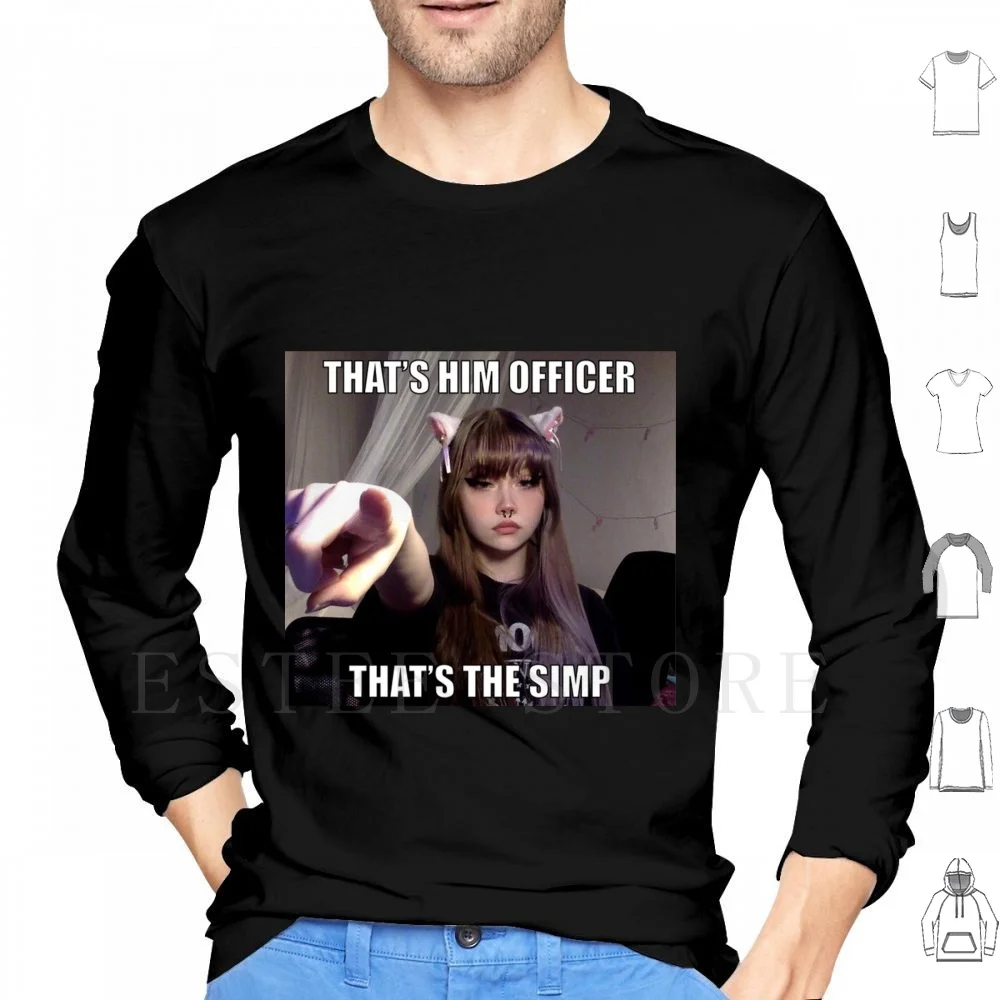 Это его это просто! Толстовки с длинным рукавом Egirl Uwu Anime