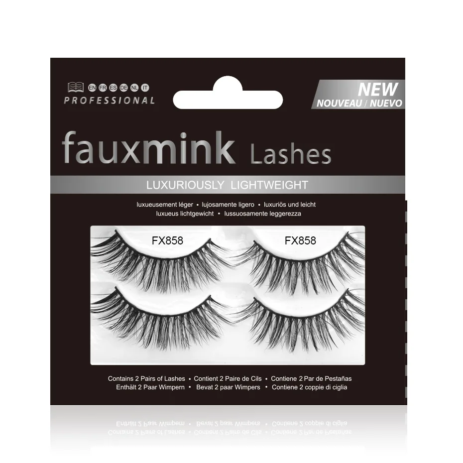 3D ресницы многоразовые самоклеющиеся норковые накладные натуральные толстые