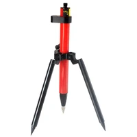 high quality 39cm pole with bipod 10 legs aluminum for topcon trimble sokkia total stations gps instrument