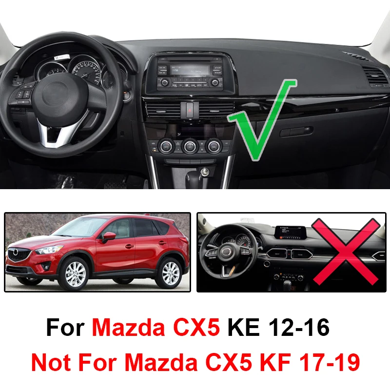 Коврик для приборной панели Xukey Солнцезащитный коврик Mazda CX5 CX 5 KE 2012 2013 2014 2015