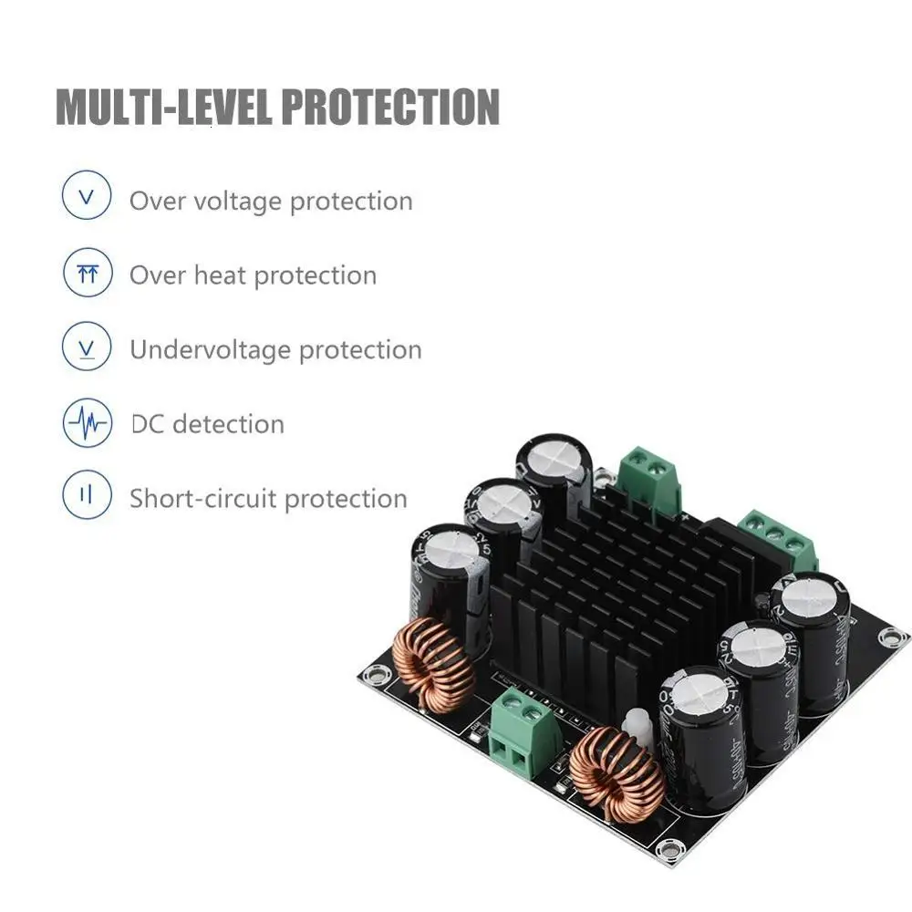 TDA8954 BTL 420 Вт плата цифрового усилителя двойной AC24V большой мощности одноканальный