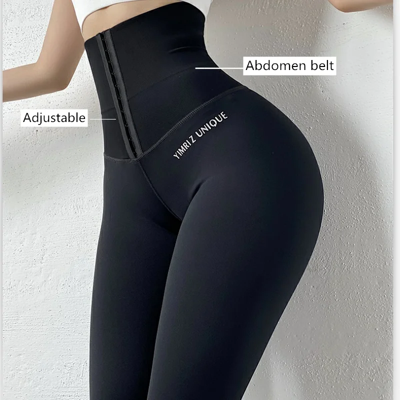 Женские леггинсы для фитнеса с высокой талией эффектом пуш-ап размера плюс