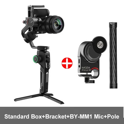 add focus n pole OBSBOT хвост AI камера трек авто зум 3 оси карданный 4 к 60fps авто зум AI отслеживание селфи видео камера для Vlog Youtube Live - Цвет: add focus n pole