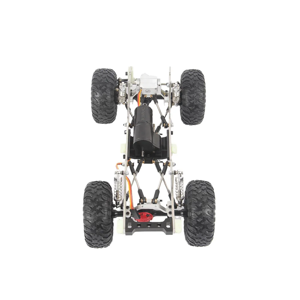 

Styling Easy Install 4WD Tires Professional 1:10 DIY RC Car Upgrade Kit Metal Chassis Kids Toy Racing Off Road For WPL D12