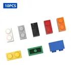 10psc кирпичи 1x2 3004 3065 35743 DIY строительные блоки фигурки толщиной в горошек развивающие совместим с брендом Пластик игрушки для детей