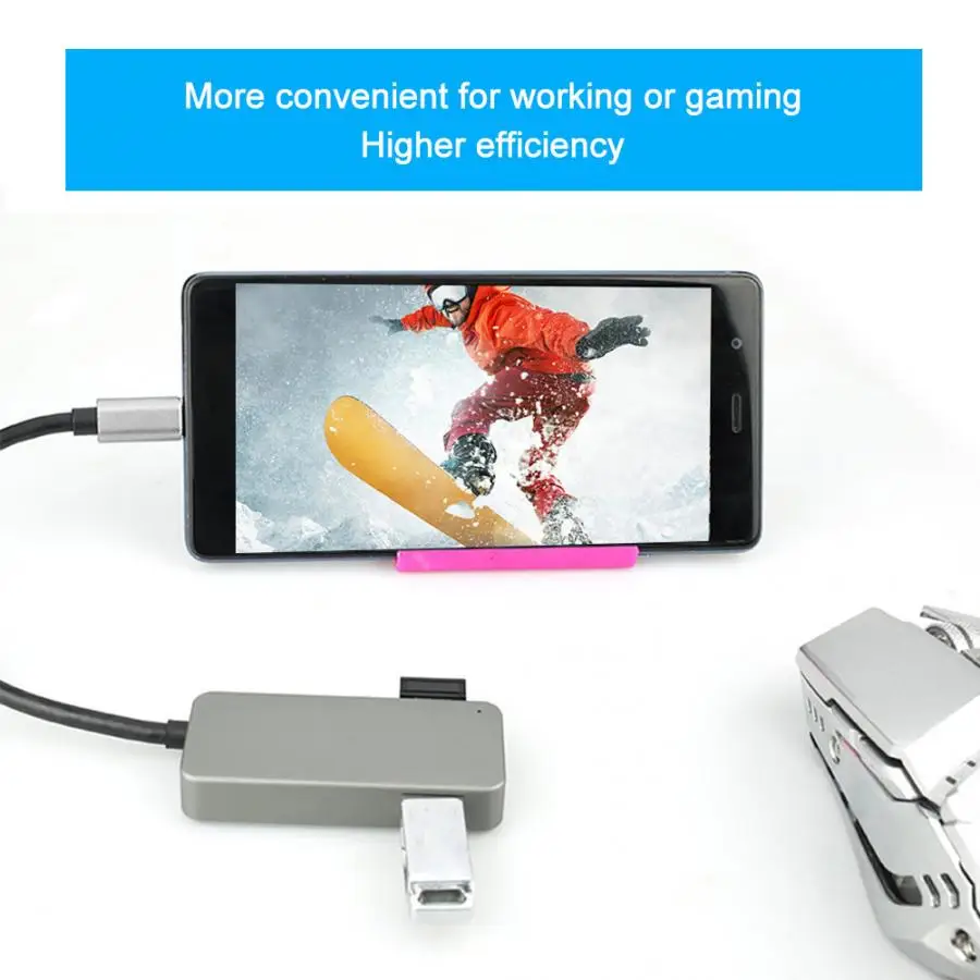 Док станция типа C адаптер концентратор разветвитель с несколькими портами