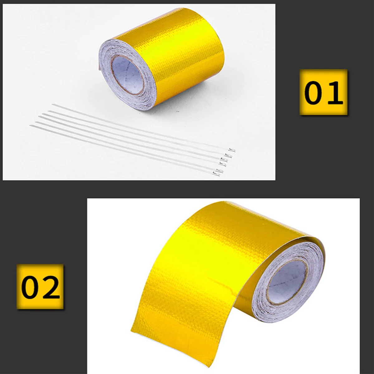 Теплоизоляционный экран воздухозаборник светоотражающий тепловой барьер 5 см /