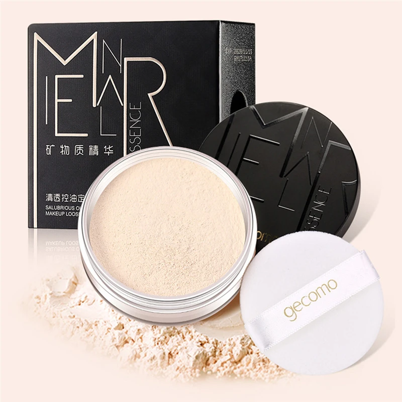 Свободная пудра для макияжа с контролем жирности не снимает пот свободная