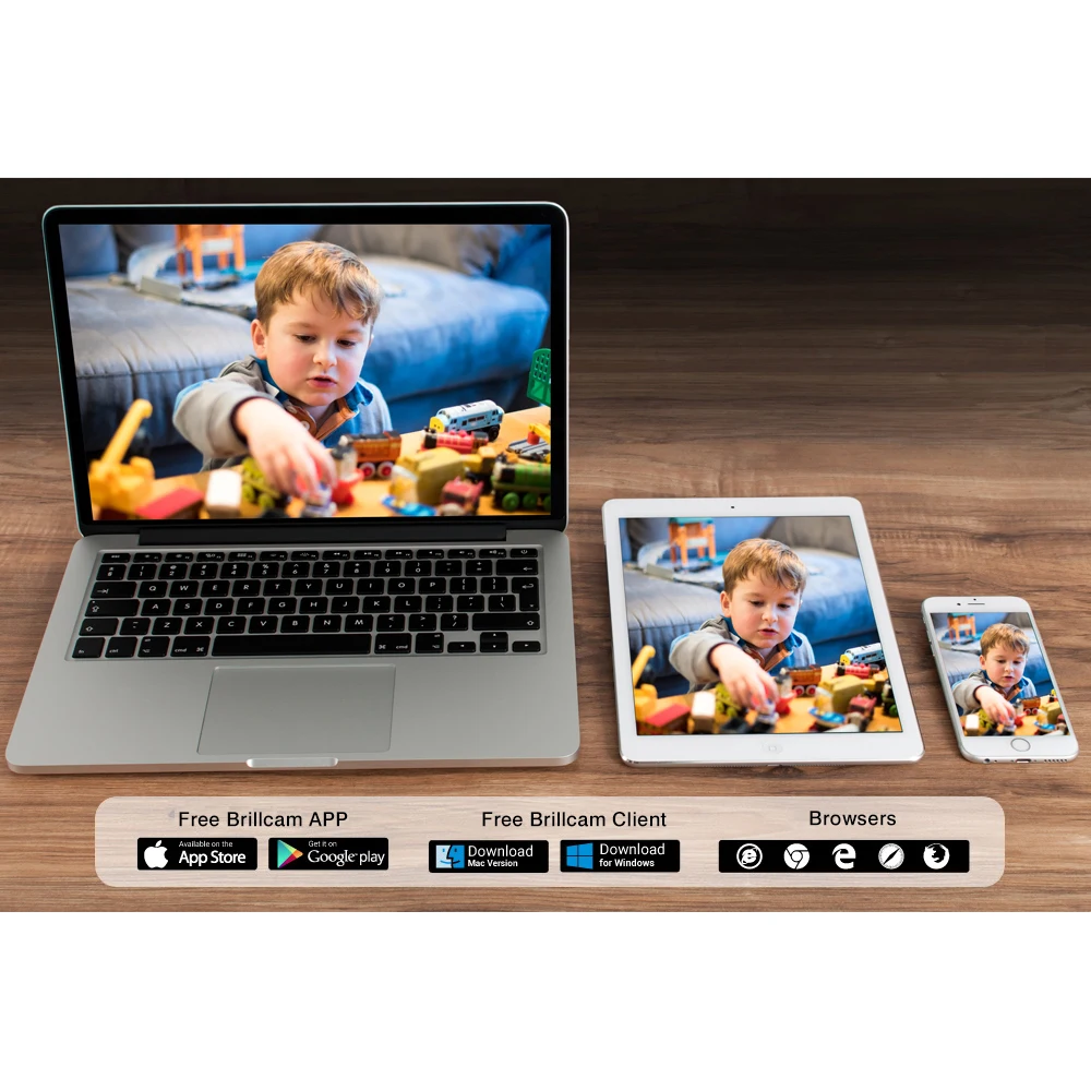 Brillcam 2MP HD ИК цилиндрическая IP камера с объективом 2 8 мм PoE IP67 погодозащищенная AI