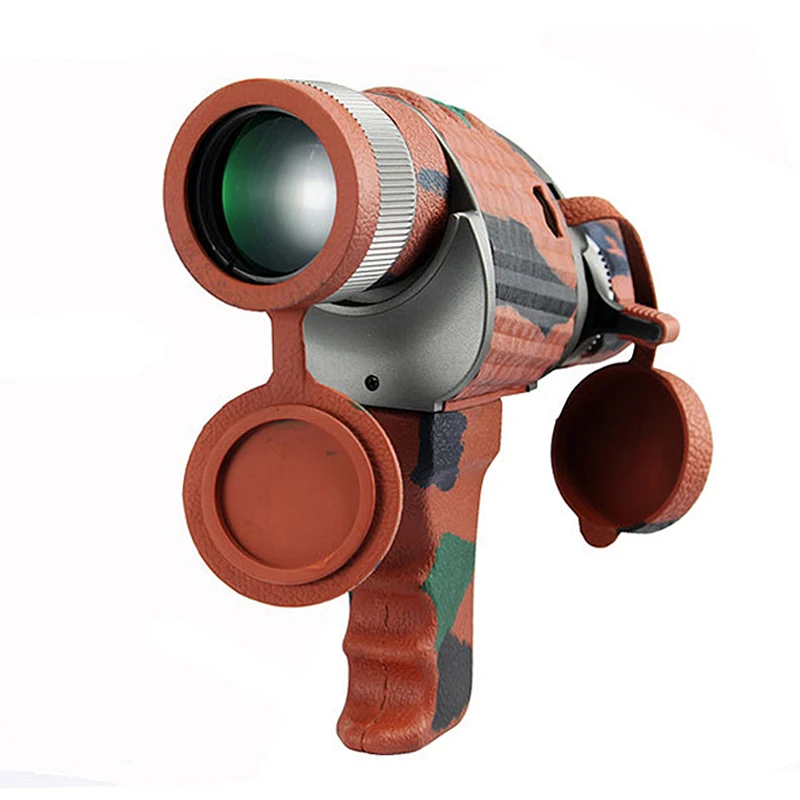 8x40 Монокуляр с рукояткой HD широкоугольный монокуляр ручной работы для активного отдыха на открытом воздухе, кемпинга, походов и наблюдения за птицами.