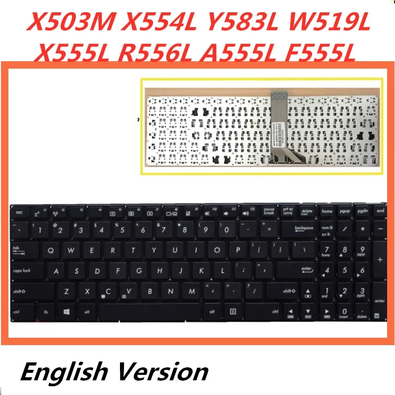 Клавиатура для ноутбука Asus X503M X554L Y583L W519L X555L R556L A555L F555L|Клавиатуры замены| |