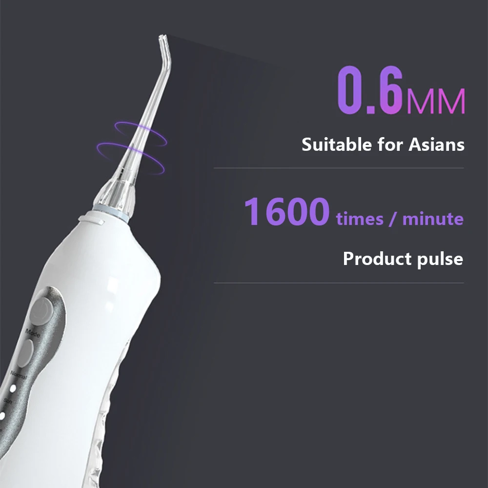 Ирригатор для полости рта USB перезаряжаемая водяная струя портативная зубная