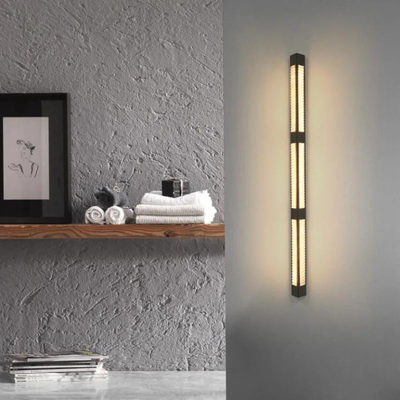 

Современный минималистичный светодиодный настенный светильник, гостиной, спальни, коридора, крыльца, креативный роскошный скандинавский н...