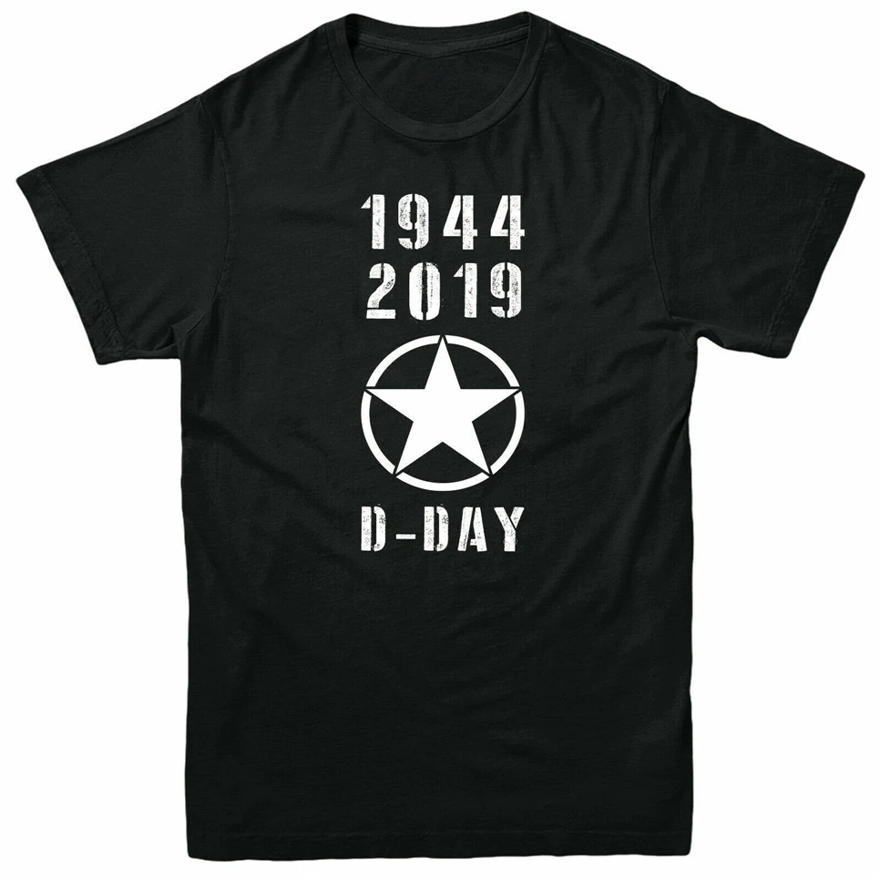 D Day 1944 2019 футболка 75 я годовщина битва защита для взрослых и детей новинка унисекс