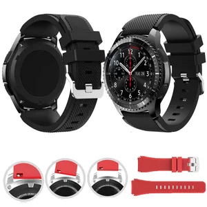 Ремешок для часов Samsung galaxy Watch 46 мм спортивный сменный Браслет ремешок для часов 22 мм для Gear S3 FrontierClassic TicWatch Pro GT2