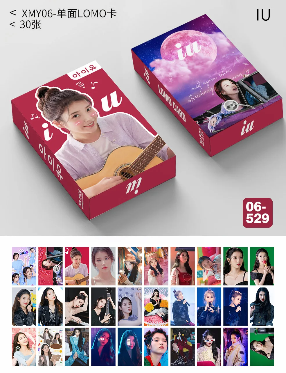 30PCS/Set KPOP Bangtang Boys ENHYPEN TXT ASTRO AESPA Stray kids IU MONSTAX GOT7 New Ablum Postcard Lomo Cards Group Idol Card | Канцтовары