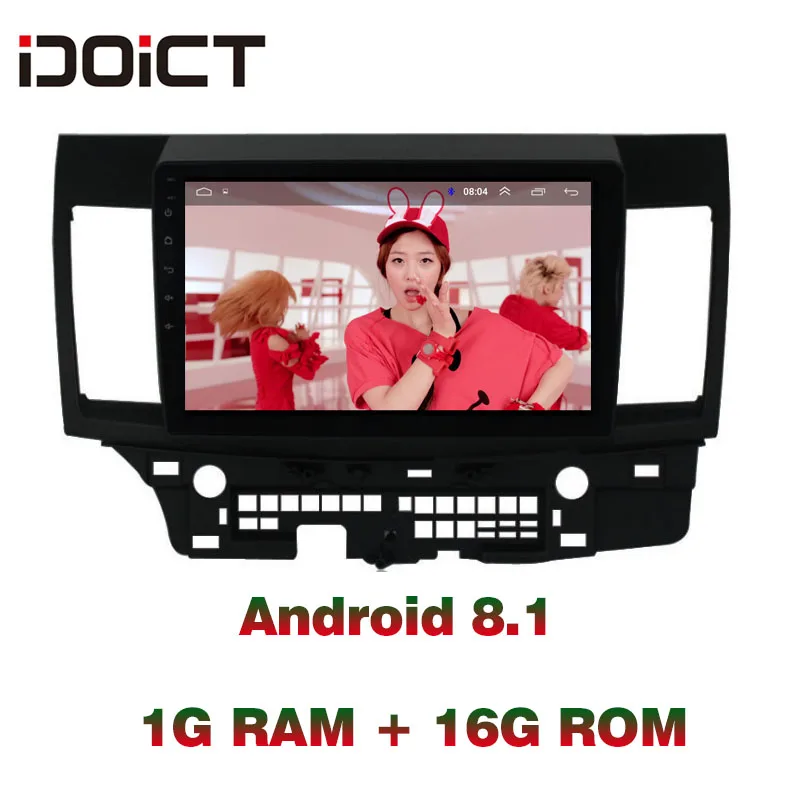 Автомобильный DVD-плеер IDOICT Android 9 1 с GPS-навигацией мультимедийный проигрыватель