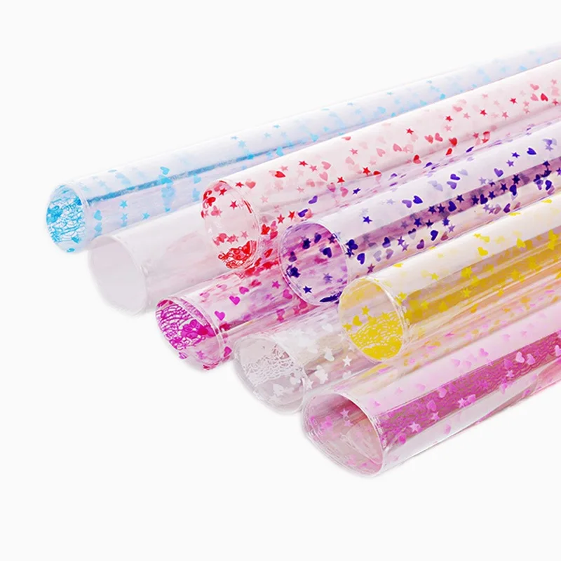 Transparent Printing Plastic Bag Plush Toy Doll Gift White/Pink/Blue/Rose Red/Yellow/Purple Universal Child Packaging | Дом и сад