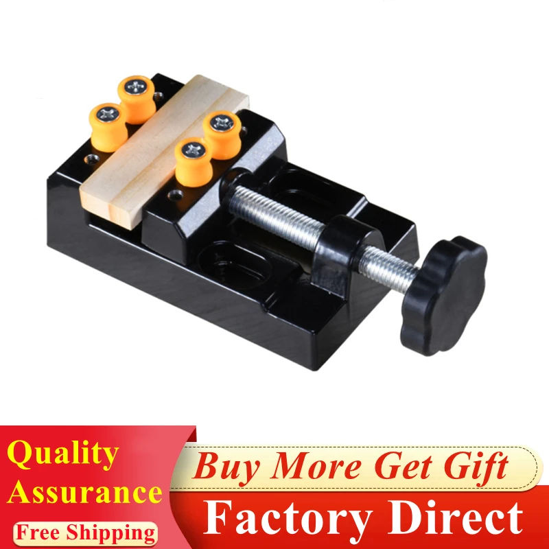 

Muliti-Funcational Mini Carving Bench Clamp Miniature Flat Table Jaw DIY Drill Press Smart Workbench Vise Sculpture Craft Carve