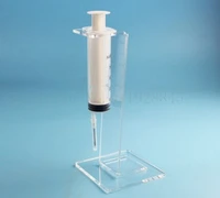 1pcs organic glass injection syringe stand pmma support rack lab supplies