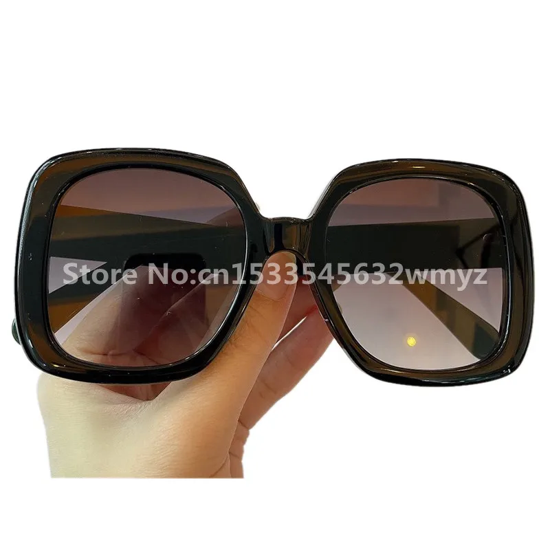

Fashion Square Sunglasses Women 2021 Luxury Brand Oversized Sun Glasses With Box Men Gafas UV400 Original Quality