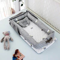 baby crib toddler bed portable bassinet cotton fabric baby bed baby nest bed portable crib travel bed