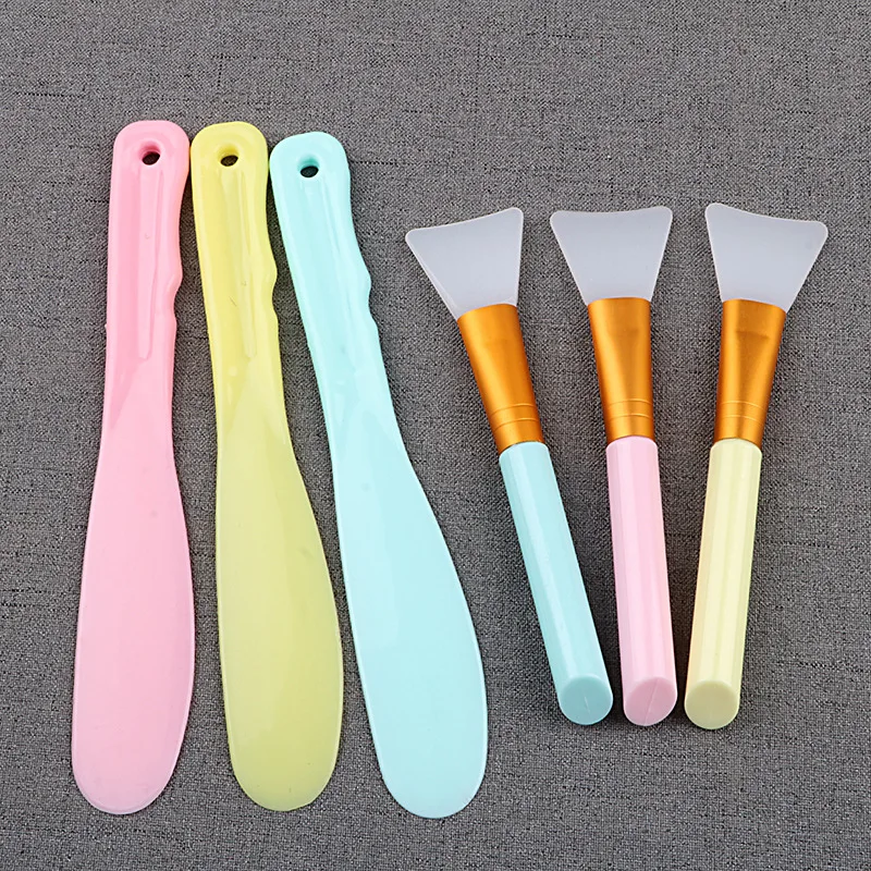 Набор инструментов для смешивания маски лица 4 шт. силиконовая маска кисть