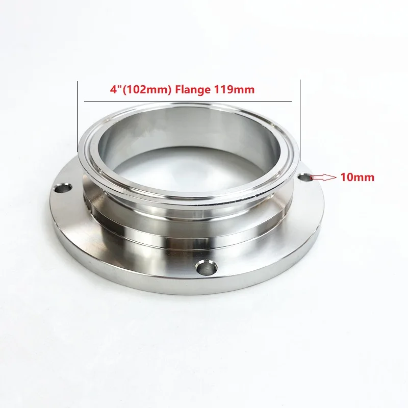 Фланец Flange119mm с тройным зажимом для дистилляции нержавеющая сталь 102 4 дюйма (304 мм)