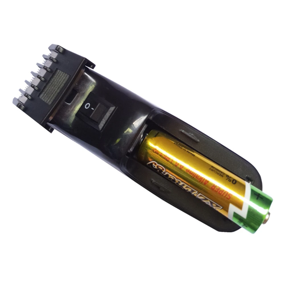 KEMEI электрический триммер для волос мини машинка стрижки борода Парикмахерская