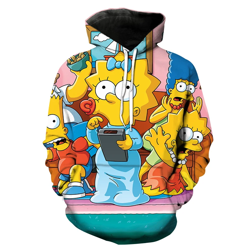 

New 3D printing autumn and winter anime men's street hoodie high quality pullover fashion casual oversized clothing sweatshirt