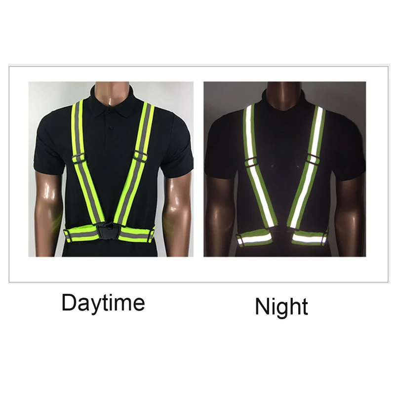 Светоотражающий жилет унисекс светоотражающий 360 градусов 5 шт. | Безопасность и