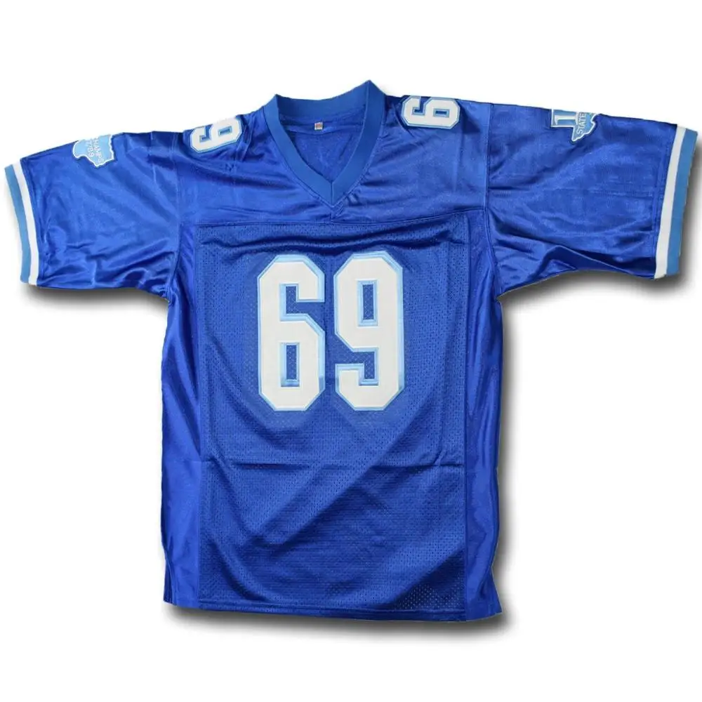 BILLY BOB #69 Varsity Men Movie Football Jersey Stitched Blue S-3XL High Quality | Спорт и развлечения