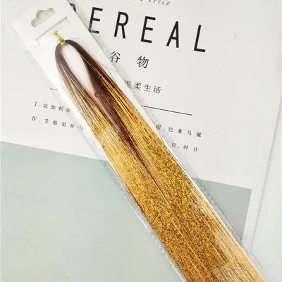 1 шт. модные сексуальные блестки для волос 8 цветов блестящие накладные пряди