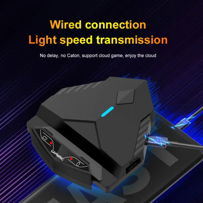 Игровая клавиатура для мобильных телефонов и USB-адаптер проводной клавиатуры