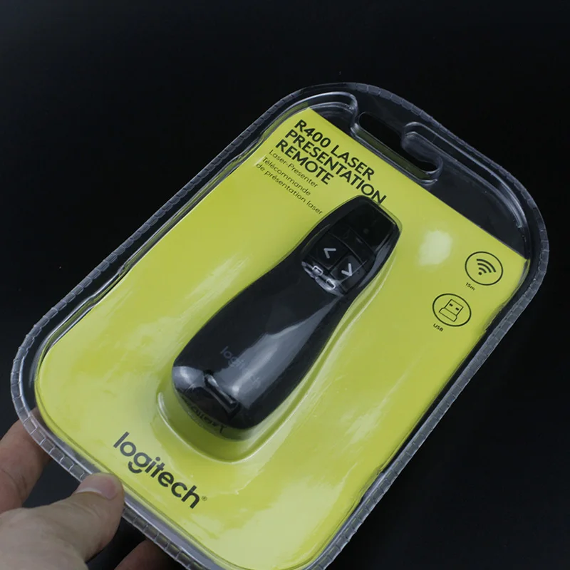 JSHFEI лазерная указка Logitech 2 4 GHz R400 пульт дистанционного управления IR PPT Презентация