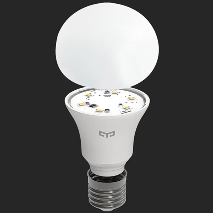 YEELIGHT E27 светодиодная лампа 220-240 В 5 Вт/7 Вт 6500 к для потолка/настольной лампы/лампы