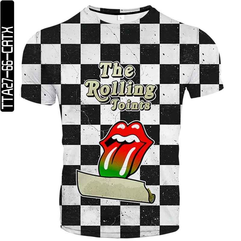 

2021 new men's and women's fashion letter printing 3D T-shirt summer short-sleeved T-shirt male T-shirt S-6XL