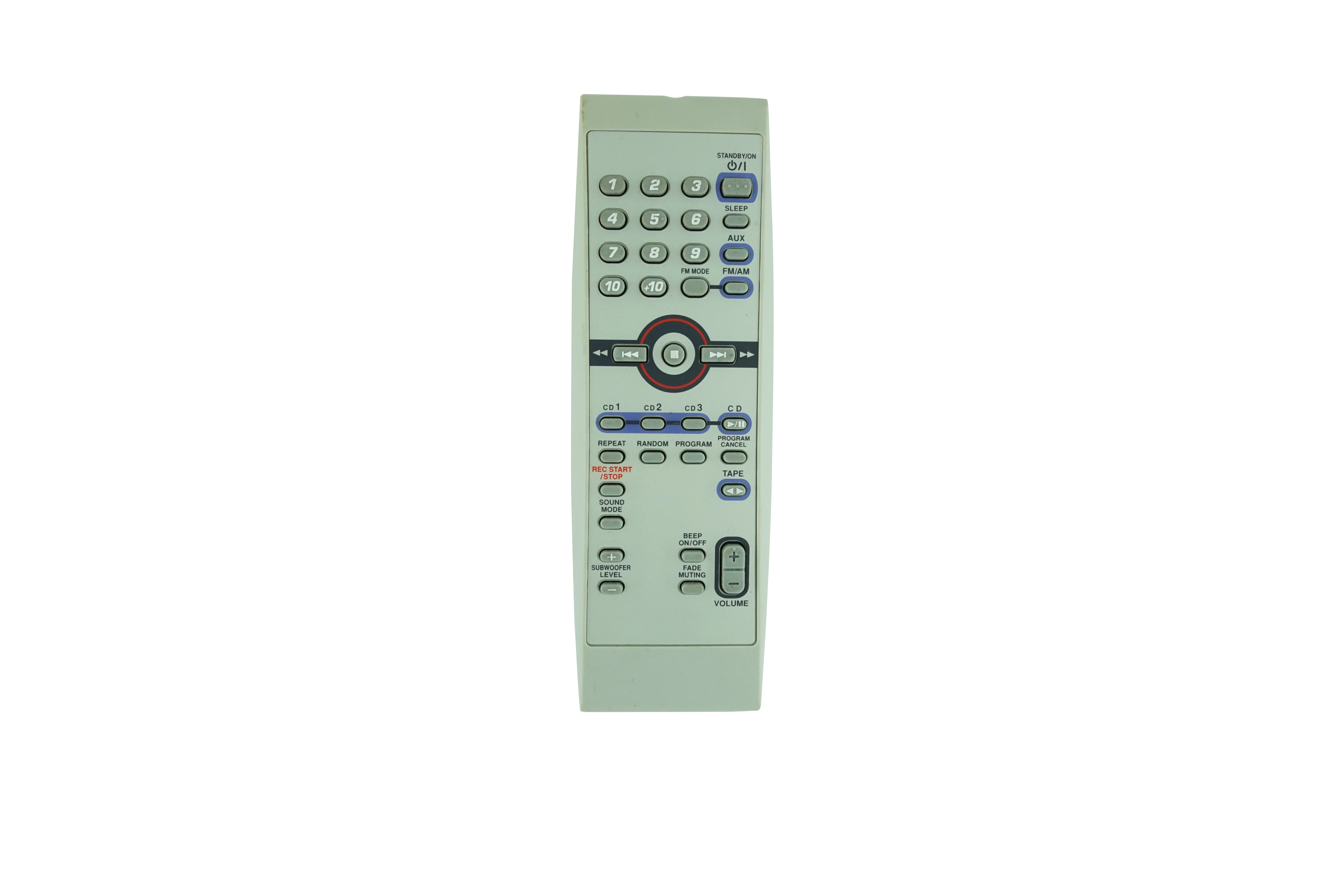 Remote Control For JVC RM-SNXCDR7R NX-CDR7R NX-CDR7 CA-NXCDR7R SP-NXCDR7 Micro CD COMPACT COMPONENT Stereo SYSTEM