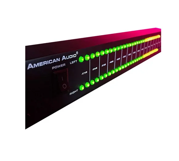 

Профессиональный домашний усилитель звука DB100, динамик с двойным 40 спектром, со светодиодным стереоуровнем, 57dB-0dB