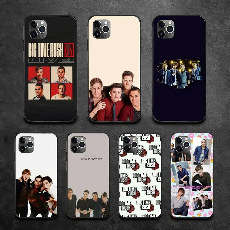 

Big Time Rush Phone Case For iPhone 13 12 11Pro Max 11 XR XS Max X Mini 8 7 6 5 SE 2020 Fundas Cover Shell