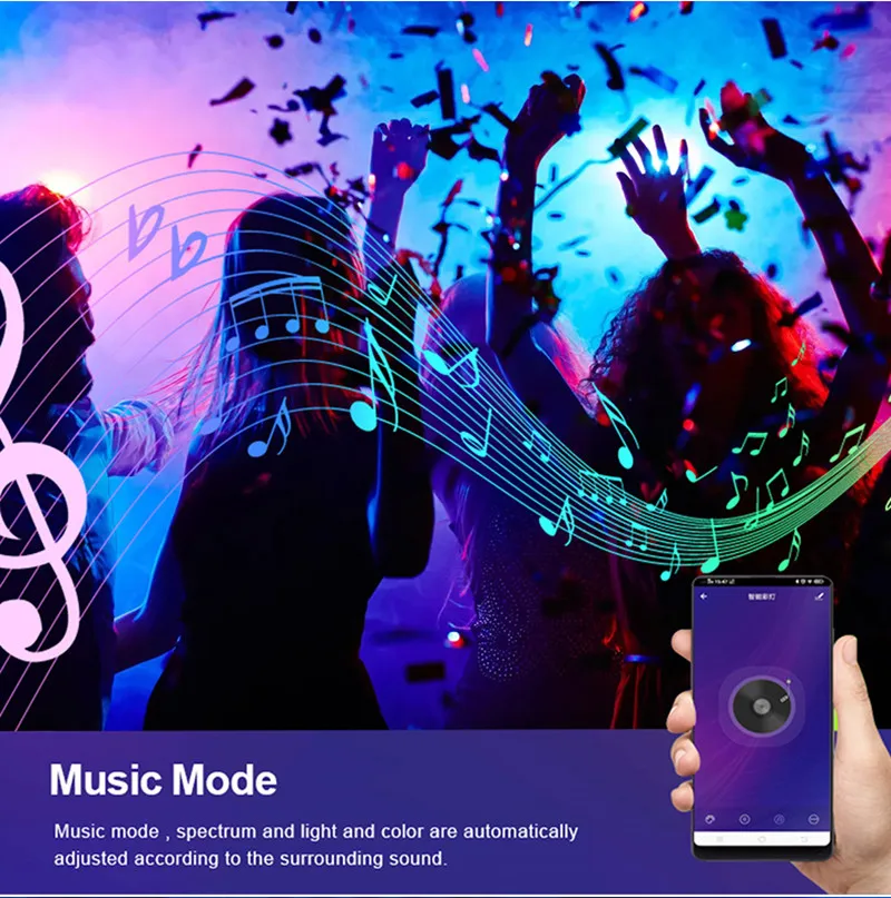 Миниатюрный пульт управления Bluetooth RGB USB 5 В музыка BT умное управление через