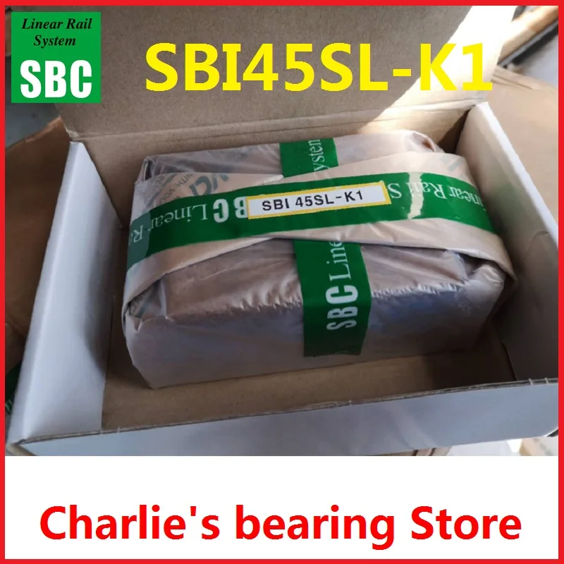 

1 шт. 100% Новый оригинальный подлинный корейский SBC линейная рельсовая система фотоподшипник каретка