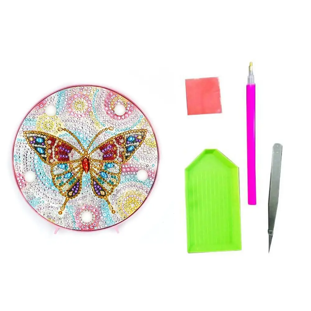 DIY алмазная живопись ночной Светильник 5D настенный декоративный светильник s для