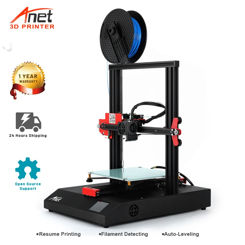 Металлический 3D принтер Anet ET4 набор автоматическое выравнивание и загрузка