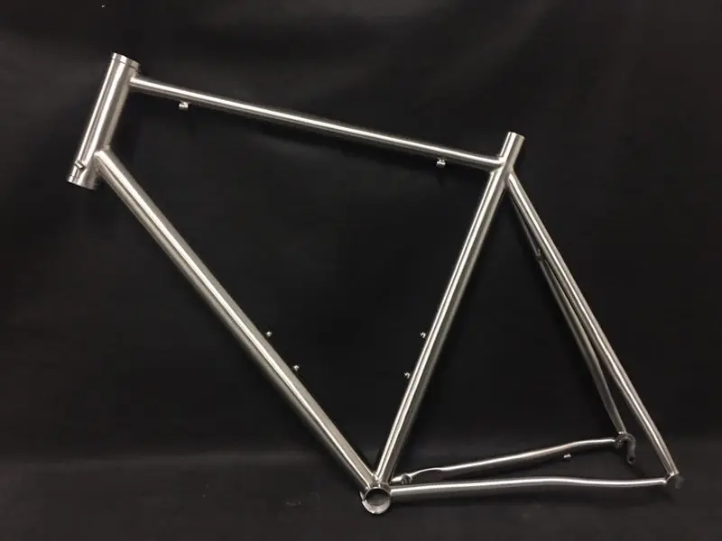 Бренд PYTITANS титановая рама для велосипеда прямая трубка настраиваемая дорожного
