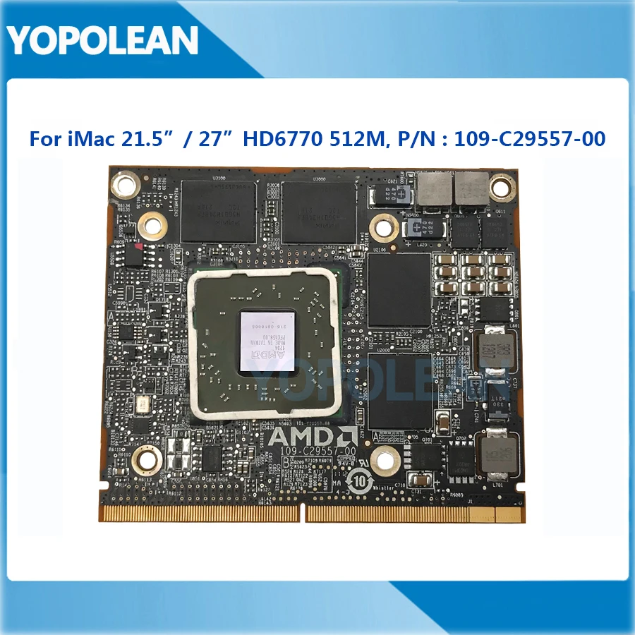 Оригинальная графическая карта Radeon HD6770M HD6770 видеокарта GPU Для iMac 21 5 ''A1311 27&quot
