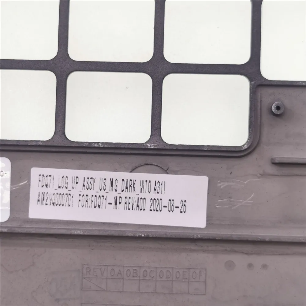 売却 新オリジナル米国パームレストアッパーカバーケースcシェルブラックdell Alienware M17 R3 Pcパームレストdp/n: 0CF7YR CF7YR