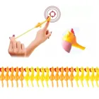 20 шт. Лидер продаж, новинка, катапультированная игрушка-курица светильник Кая резиновая игрушка для розыгрыша, летающая игрушка-Рогатка, курица, пальчиковые игрушки